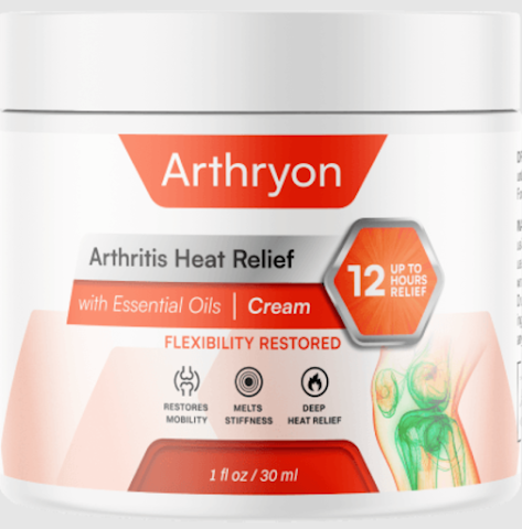 Arthryon Heat Relief Cream 1 fl oz jar — UK official product